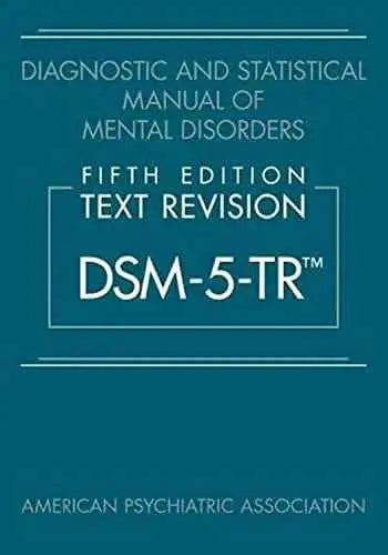 DSM-5-TR 5th Ed. Hardcover by American Psychiatric Association – front cover