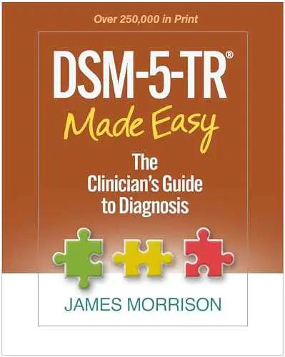 DSM-5-TR Made Easy 1st Ed. Paperback by James Morrison – front cover