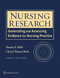 Nursing Research 10th Ed. Paperback by Denise F. Polit – front cover