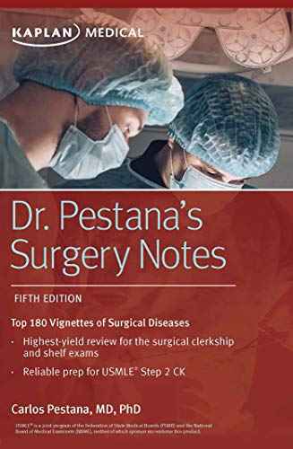 Dr. Pestana's Surgery Notes Paperback by Carlos Pestana – front cover