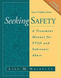 Seeking Safety 1st Ed. Paperback by Lisa M. Najavits – front cover