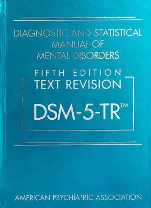 DSM-5-TR 5th Ed. Hardcover by American Psychiatric Association – front cover