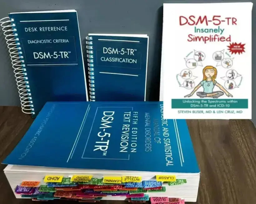 DSM-5-TR Combo Set bundle – Spiral-Bound books
