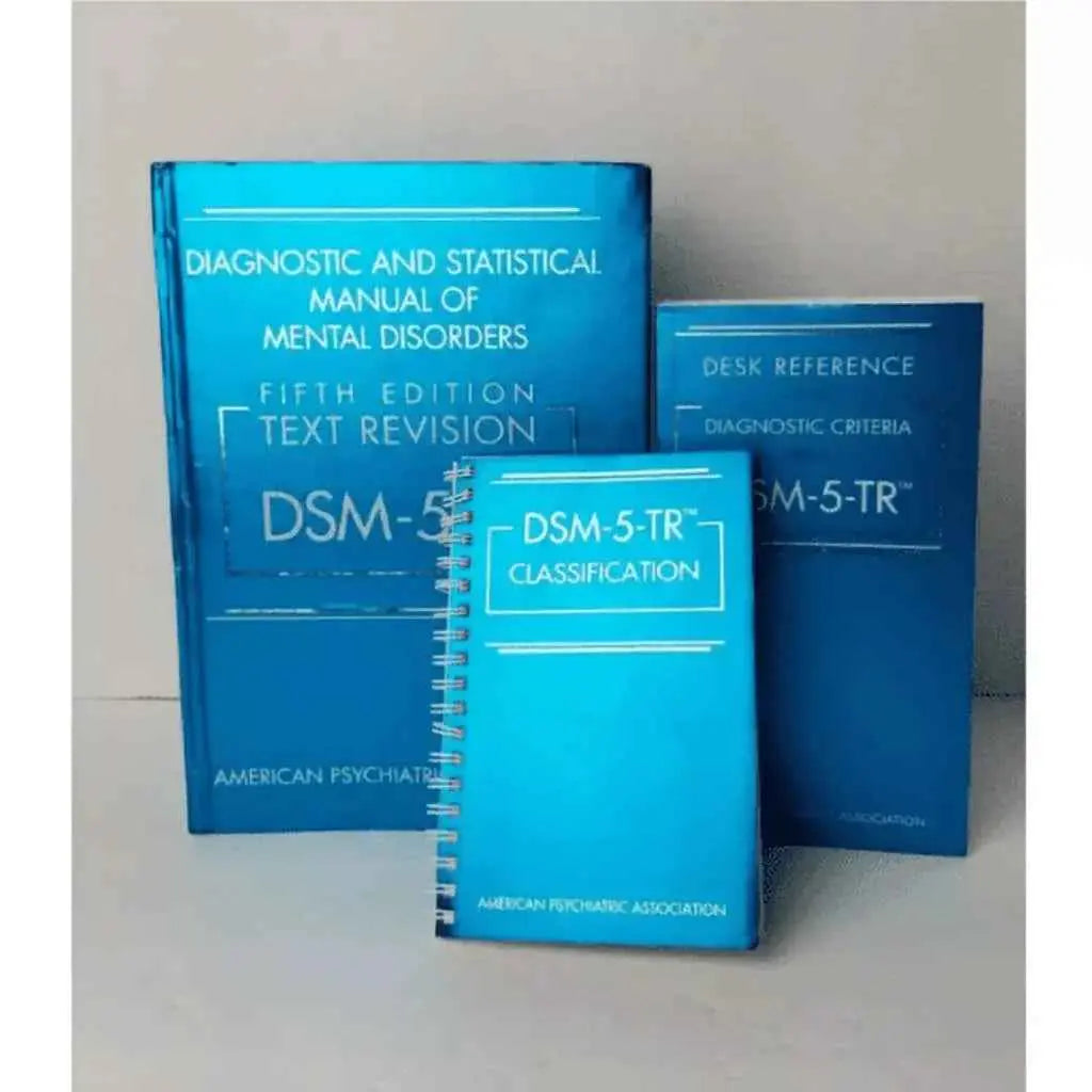 DSM-5-TR Hardcover + Desk Ref + Classification bundle – Hardcover books