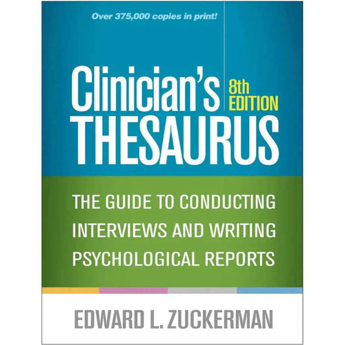 Clinician's Thesaurus 8th Ed. Paperback by Edward L. Zuckerman – front cover