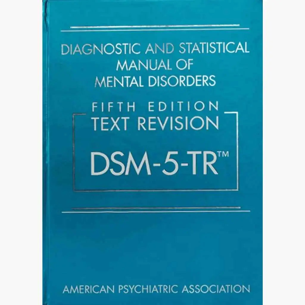 DSM-5-TR 5th Ed. Hardcover by American Psychiatric Association – front cover