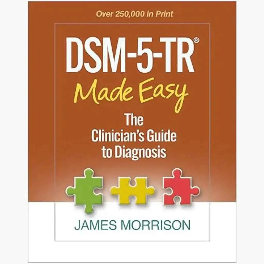 DSM-5-TR Made Easy 1st Ed. Paperback by James Morrison – front cover