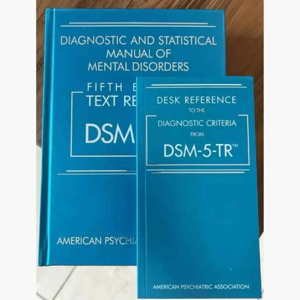 DSM-5-TR Hardcover + Desk Reference bundle – Hardcover books