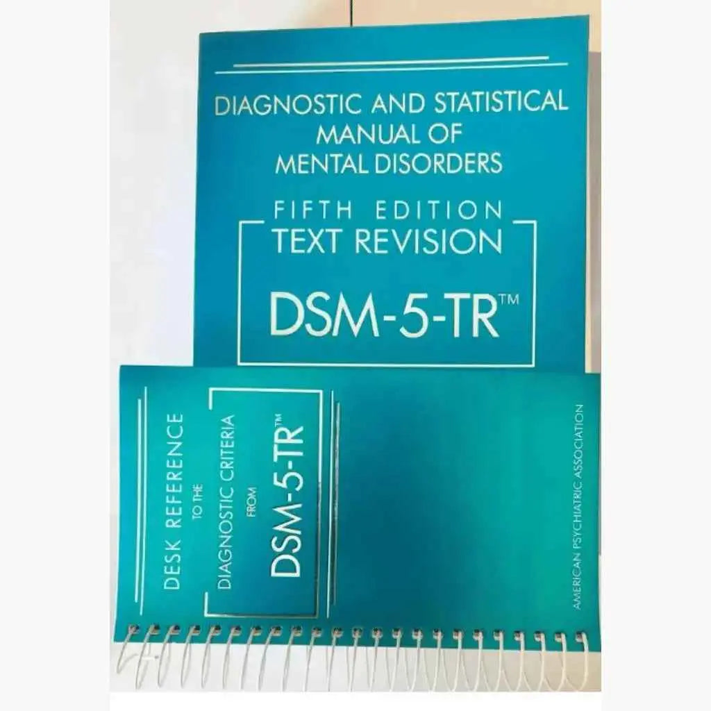 DSM-5-TR Paperback + Desk Ref Spiral bundle – Paperback books