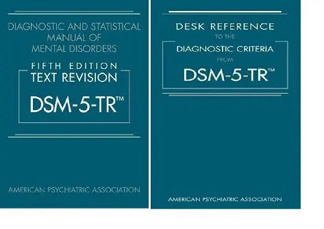 DSM-5-TR Paperback + Desk Reference bundle – Paperback books