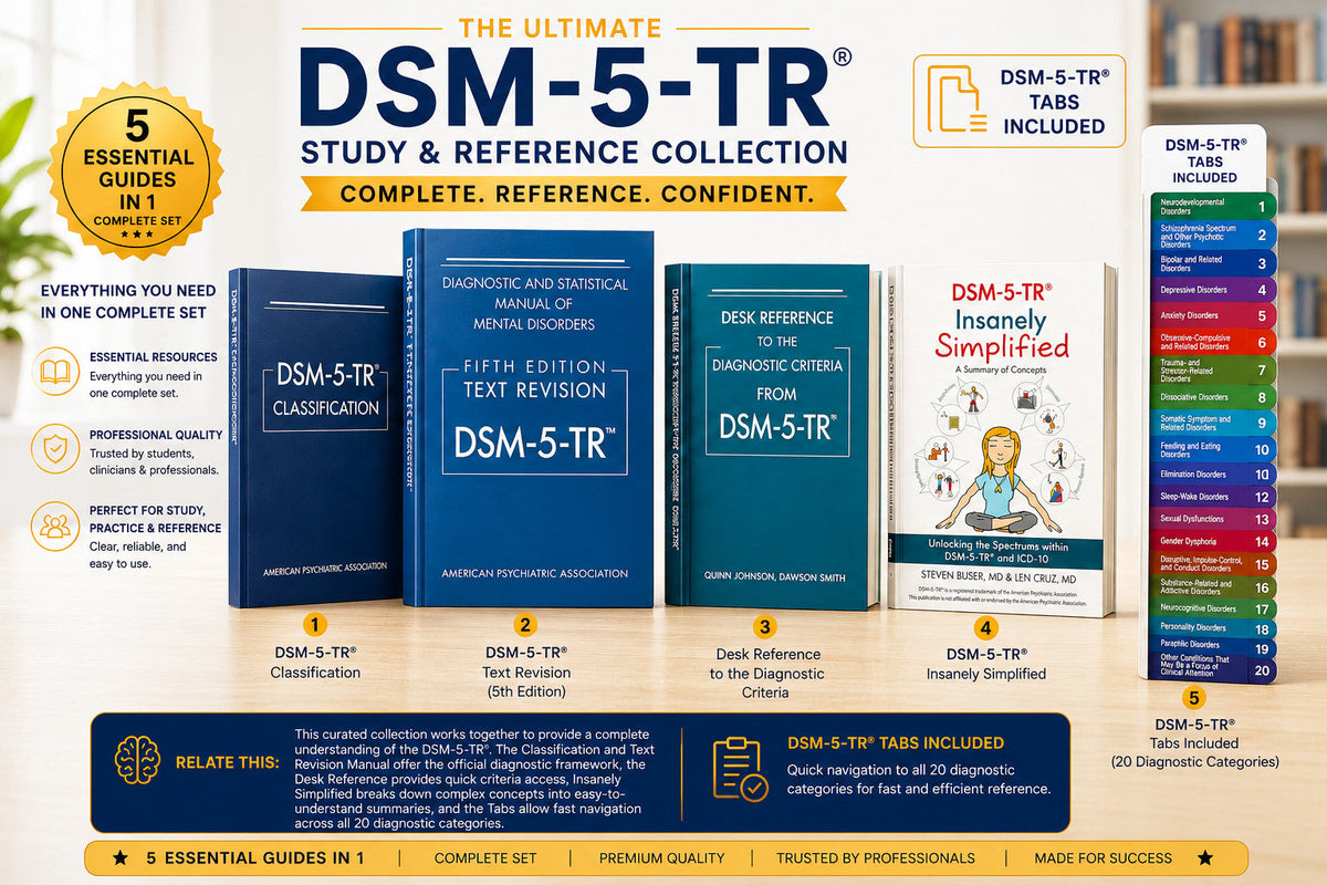 DSM-5-TR 5-Book Set bundle – Paperback books