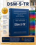 DSM-5-TR 5th Ed. Paperback by American Psychiatric Association – front cover